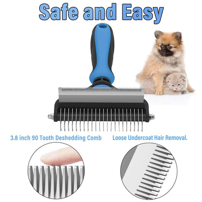 Double-Sided Deshedding and Dematting Brush for Pets - 3306760890-main-2.jpg