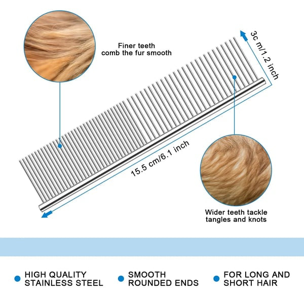 Double-Sided Deshedding and Dematting Brush for Pets - 3306760890-main-7.jpg