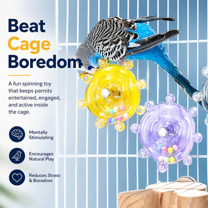 Rotating Spinner Bird Toy - main-1
