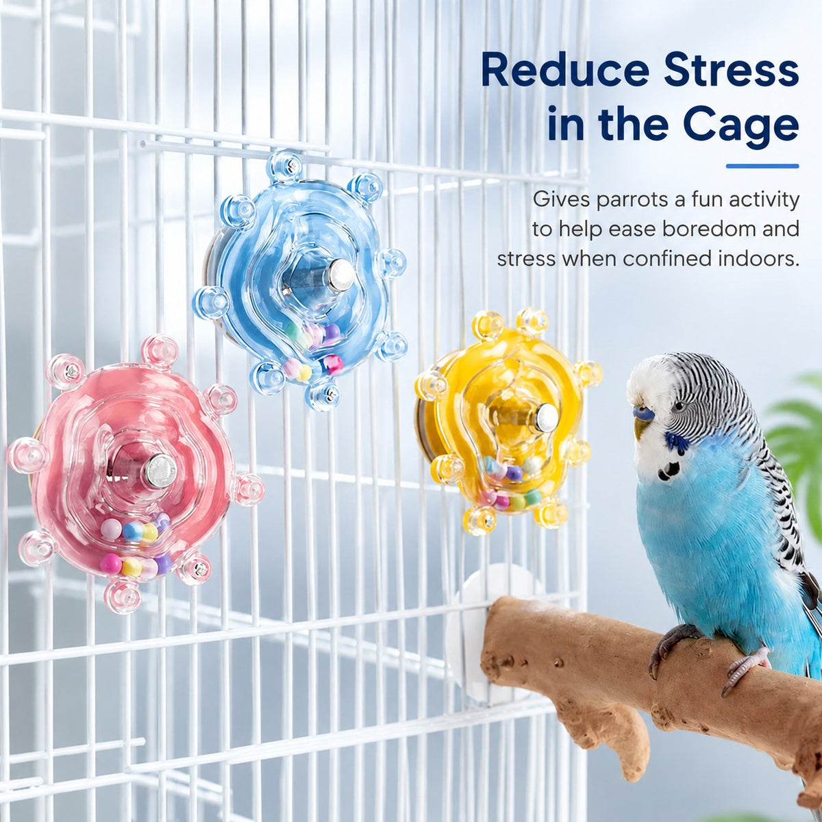 Rotating Spinner Bird Toy - main-8