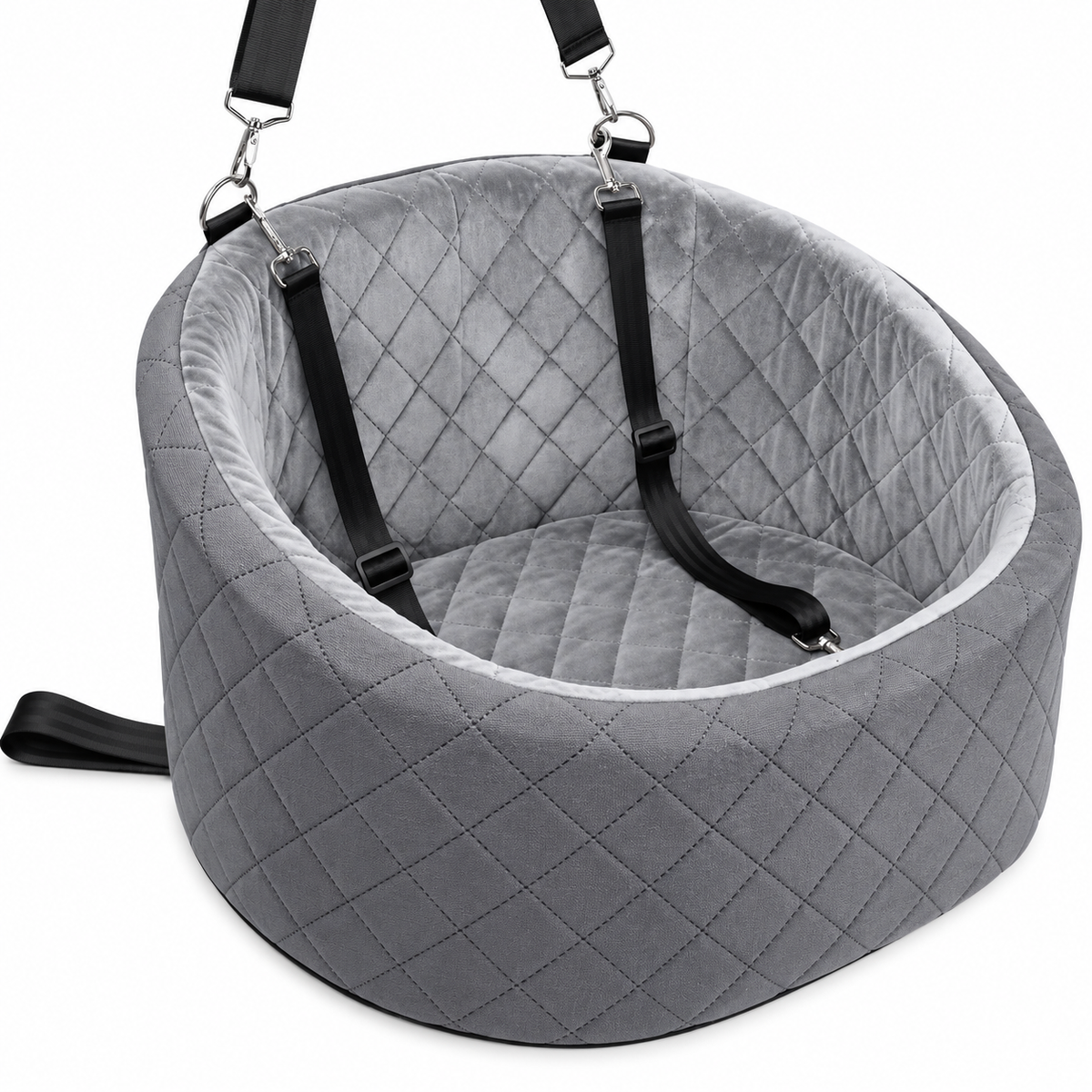 Elevated Dog Car Seat with Safety Harness - photo 7