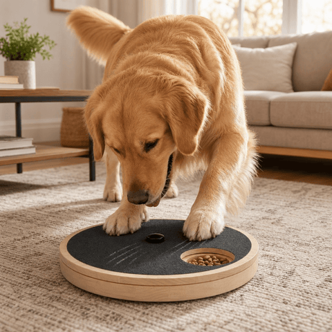 Rotating Dog Nail File Board with Treat Compartment - image 3