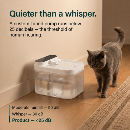No-Filter Automatic Cat Fountain